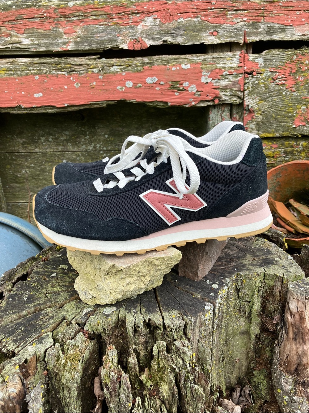 New Balance 515 Women's Black and Mauve Sneakers Sz. 8.5 Women’s Athletic Shoes - Picture 6 of 16